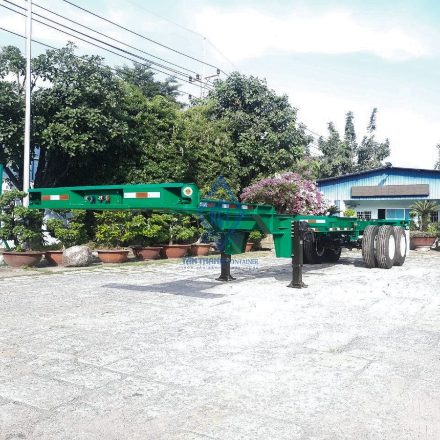 Semi Trailer 20/40 ft City Combo Chassis