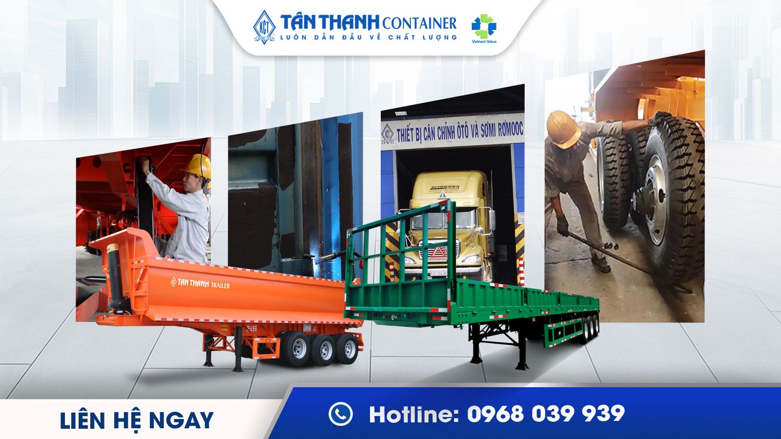 Cải tạo sơ mi rơ moóc mang nhiều lợi ích cho doanh nghiệp - Ảnh minh họa.