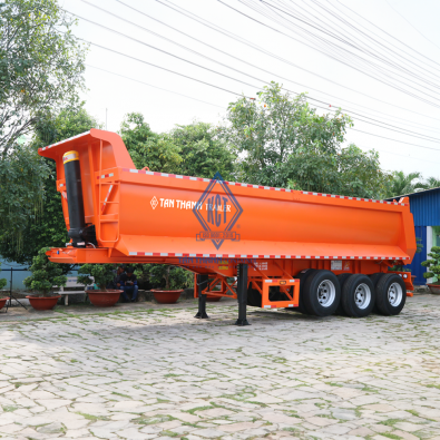 Sơmi rơmooc tải (tự đổ) 40 feet J43-TP-01-1