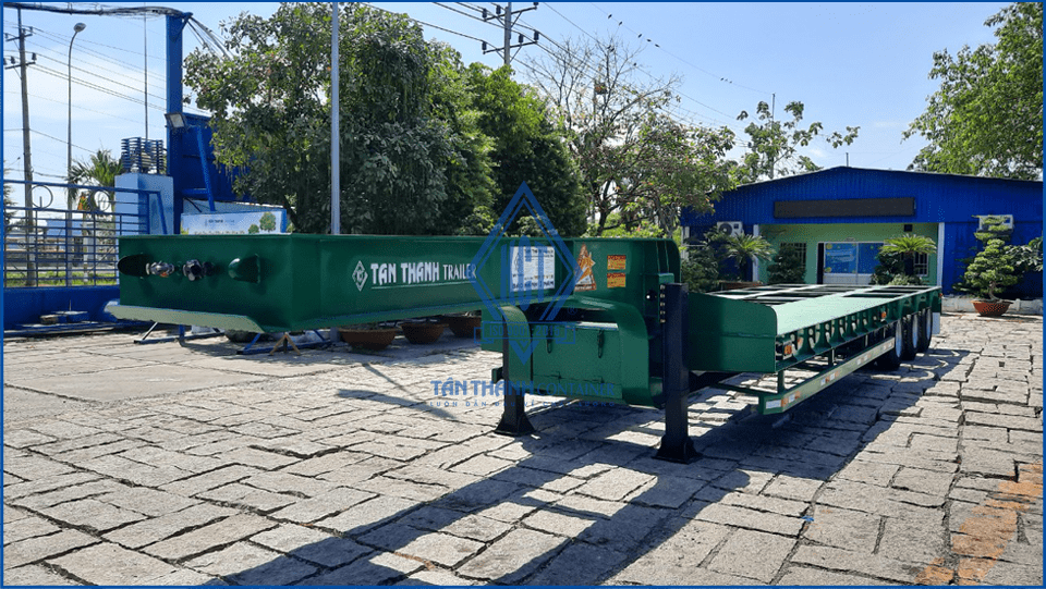 03 Axles 40 Feet Lowbed Semi-Trailer L43-LA-01