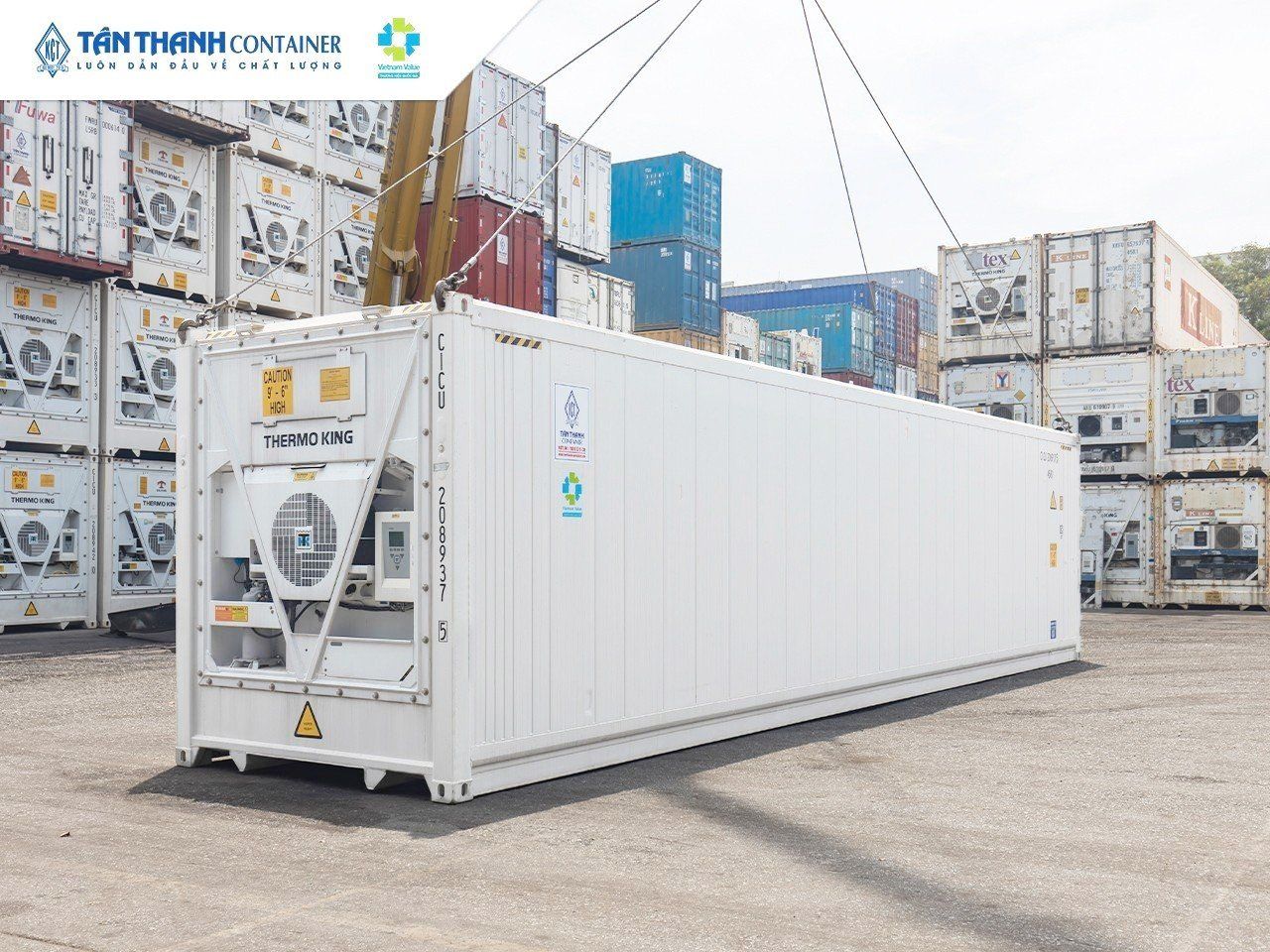 container lạnh hỗ trợ xuất khẩu sầu riêng Việt Nam bùng nổ 2023