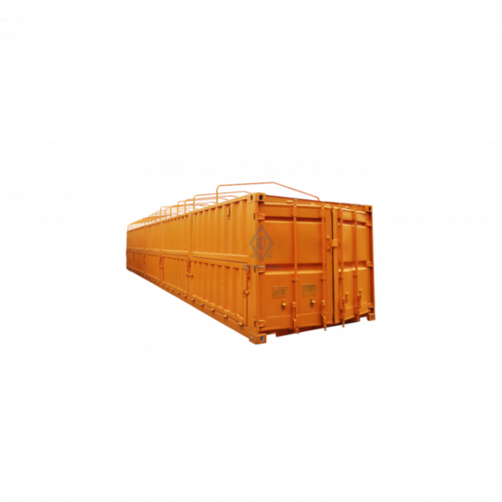 Container 40 feet Half Hight Open Top