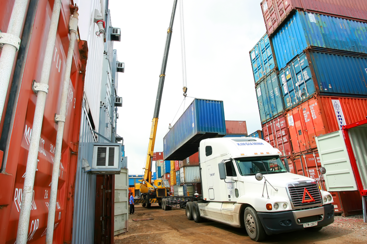 Sơmi rơmoóc tải chở container Tân Thanh – Đỉnh cao của sản phẩm chất lượng