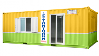 40 Feet Office Container being equipped with toilet