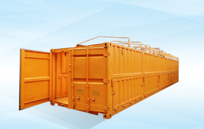 40 Feet Container Hafl Hight Open Top