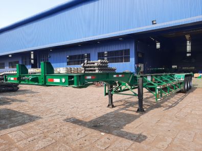 3 Axles 45 Feet Container Semi-Trailer / Container Chassis H53-CC-02