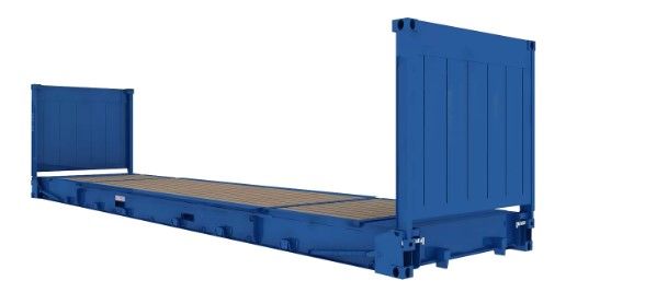 Flat rack container 40 feet