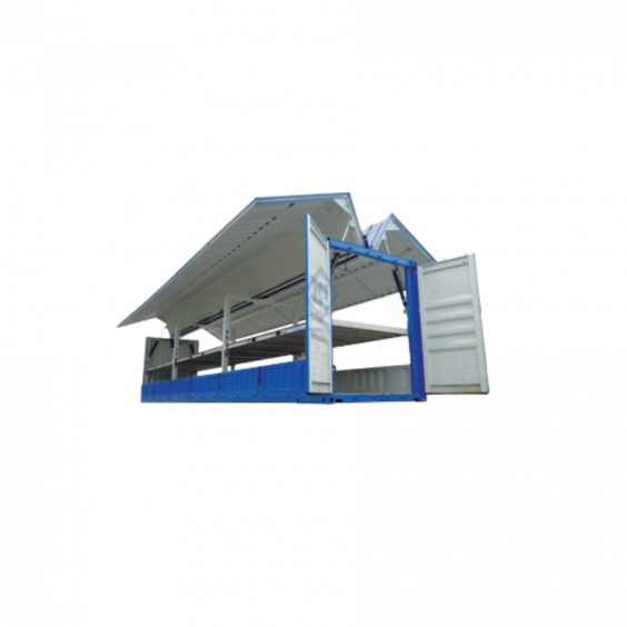 Container cánh dơi Hydraulics Flying Wings Container