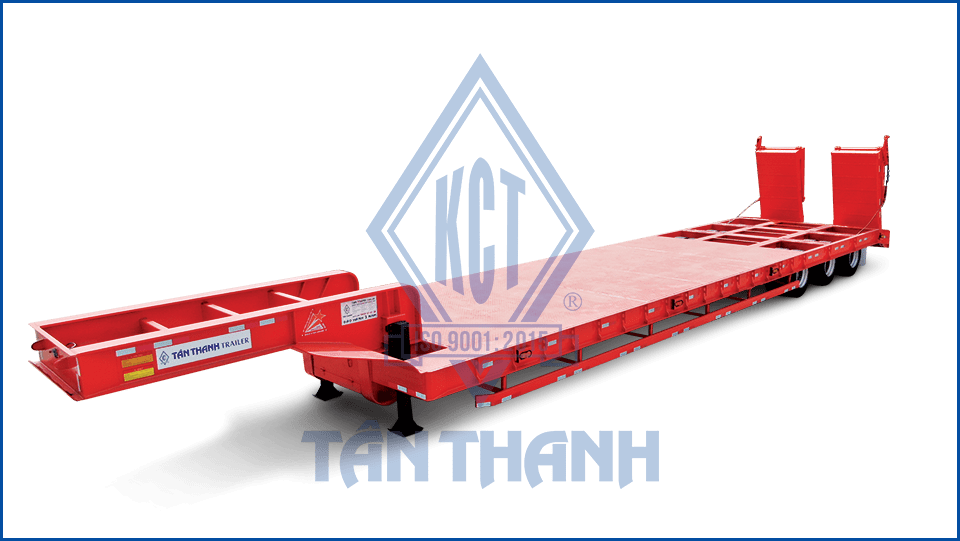 2 Axles 45 Feet Drop Deck Semi Trailers K53-LB-01