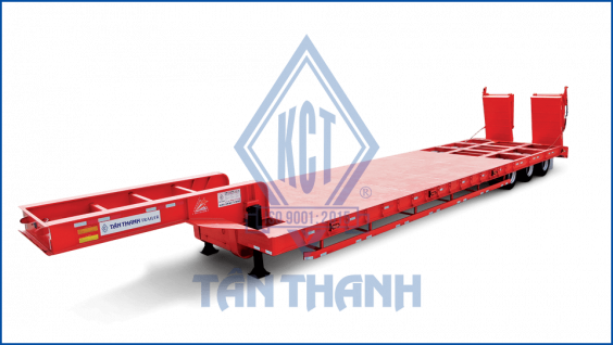 2 Axles 45 Feet Drop Deck Semi Trailers K53-LB-01