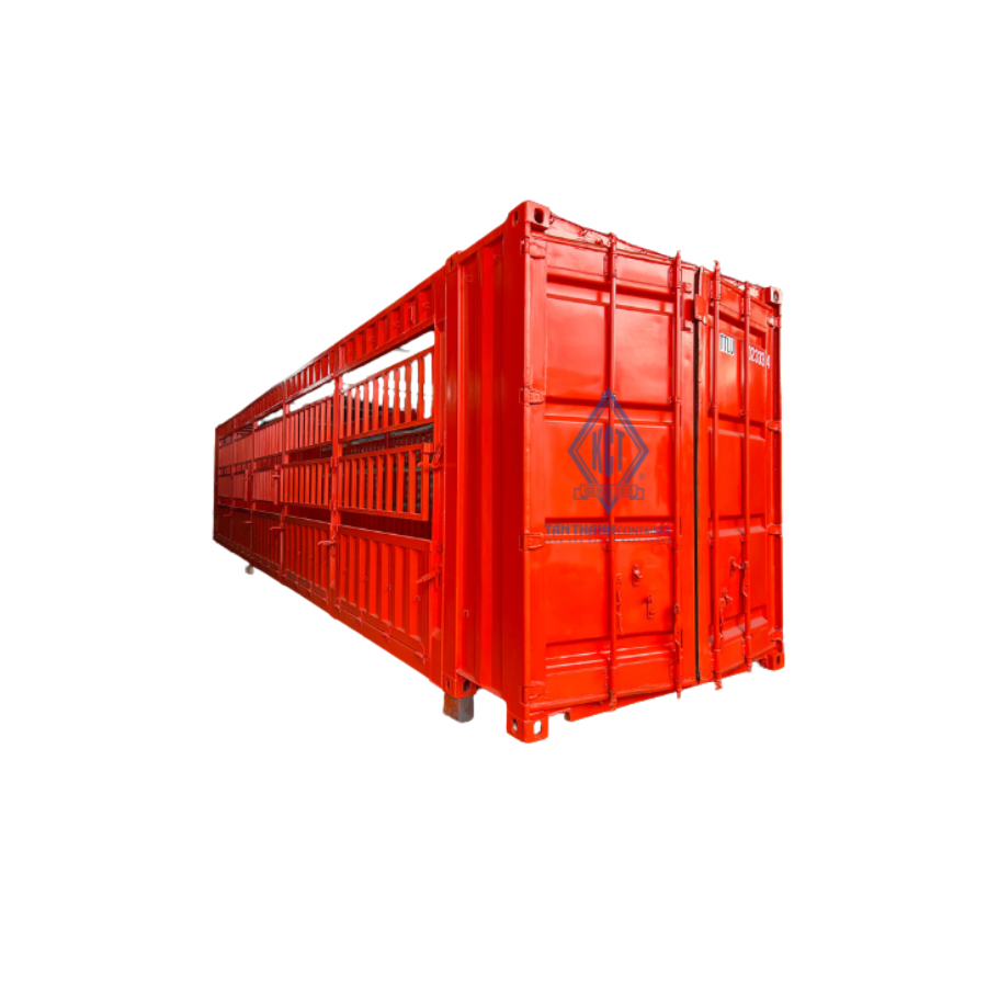 Container rào 45 Feet HC - Mở bửng & Mở lồng