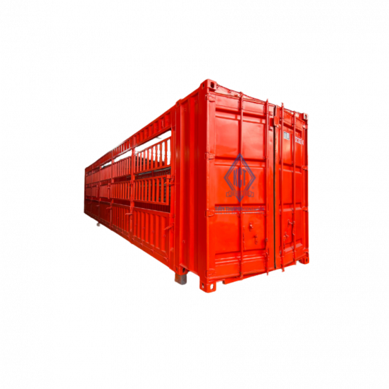 Container rào 45 Feet HC - Mở bửng & Mở lồng