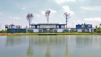 Project to provide housing container cluster in Can Gio
