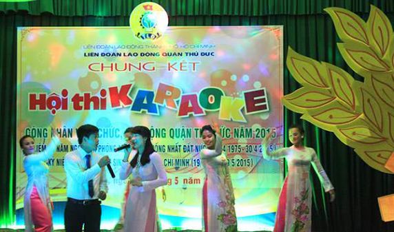 Vòng thi chung kết hội thi Karaoke 2015