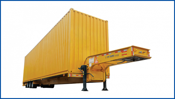 3 Axles 50 Feet Lowbed Semi-Trailer G53-LC-01