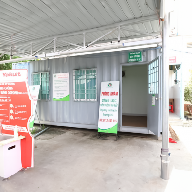 Dự án container phòng khám sàng lọc Covid-19 cho bệnh viện/trạm y tế