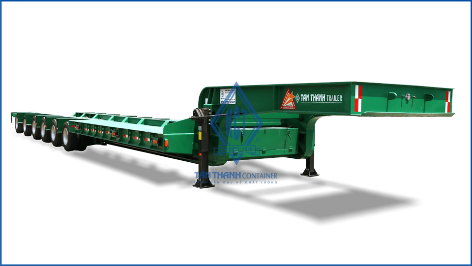 06 Axles 60 Feet Lowbed Semi-Trailer L66-LD-01