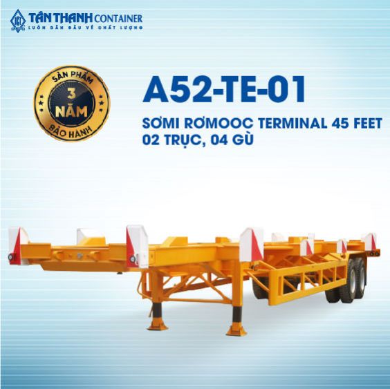 2 Axles 45 Feet Terminal Trailer (A52-TE-01)