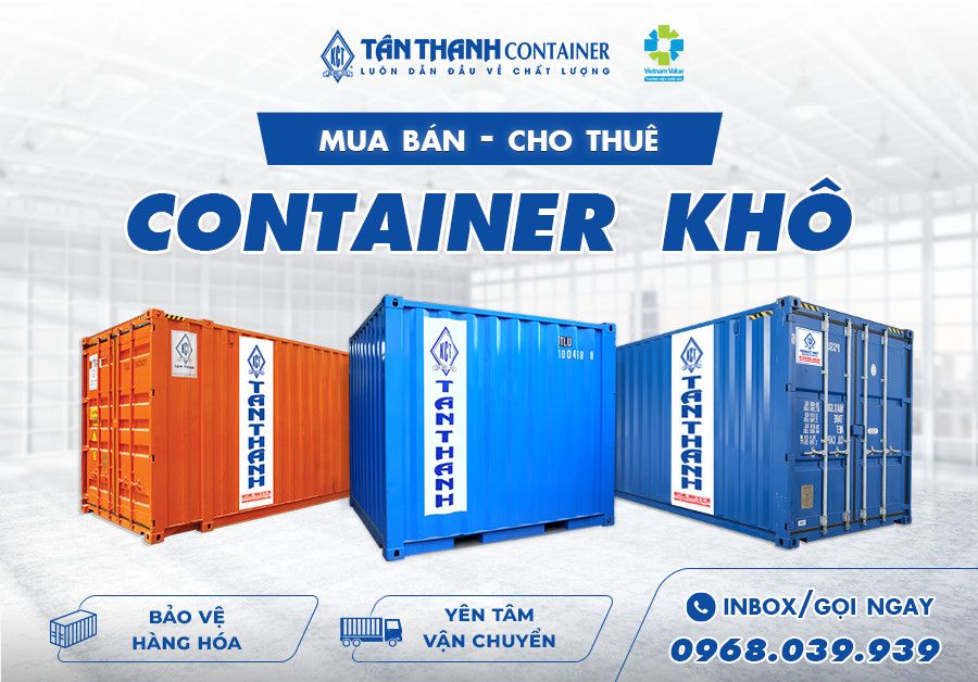 Tân Thanh Container cho thuê container khô