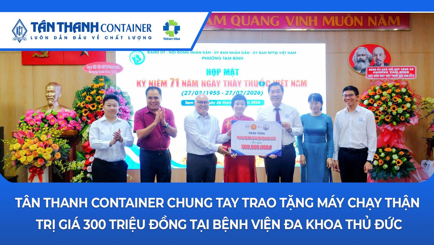 Tân Thanh Container - Gieo hy vọng - Nối tương lai