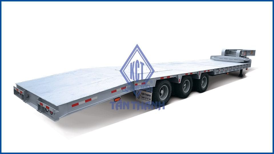 3 Axles 45 Feet Lowbed Semi-Trailer H53-LB-01