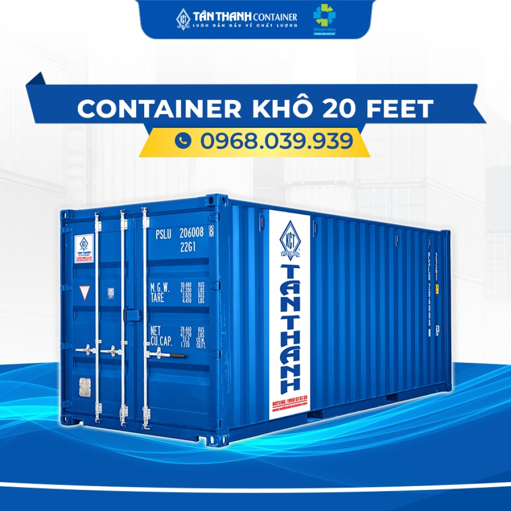 Top 3 tiêu chí ảnh hưởng giá thuê container khô