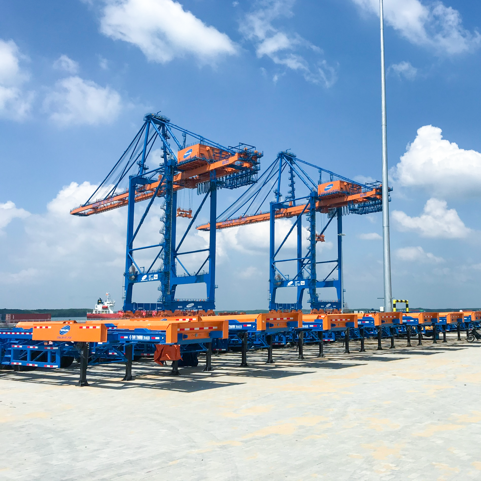 Tân Thanh Container cung cấp số lượng sơ mi rơ mooc terminal lớn cho cảng Gemalink - 02