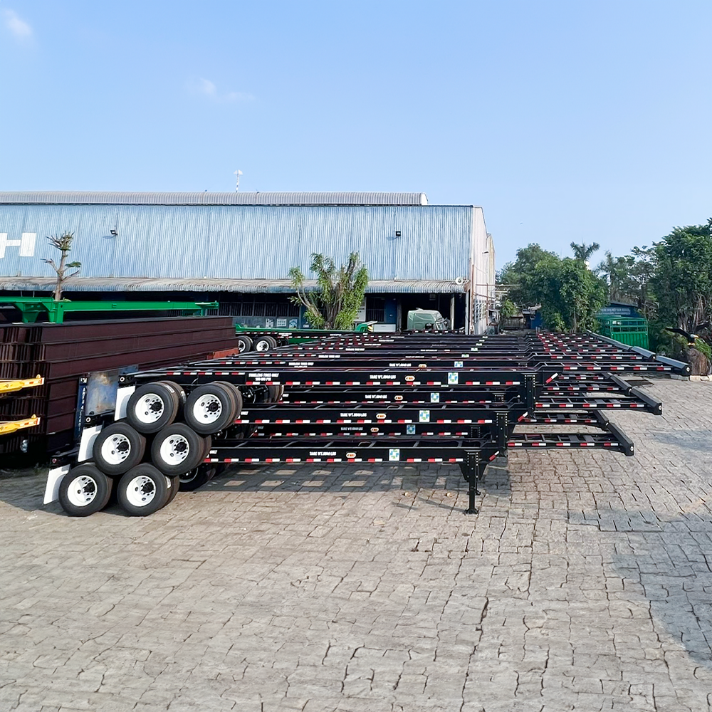 Sơ mi rơ mooc cổ cò 40 feet 31 tấn N42-CC-EX-03 (xuất khẩu USA)