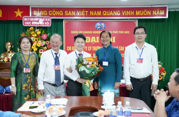 Chi bộ Cty Tân Thanh tổ chức Đại hội lần thứ IV nhiệm kỳ 2022-2025