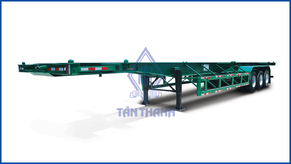 3 Axles 48 Feet Container Semi Trailers / Container Chassis  J83-XA-01