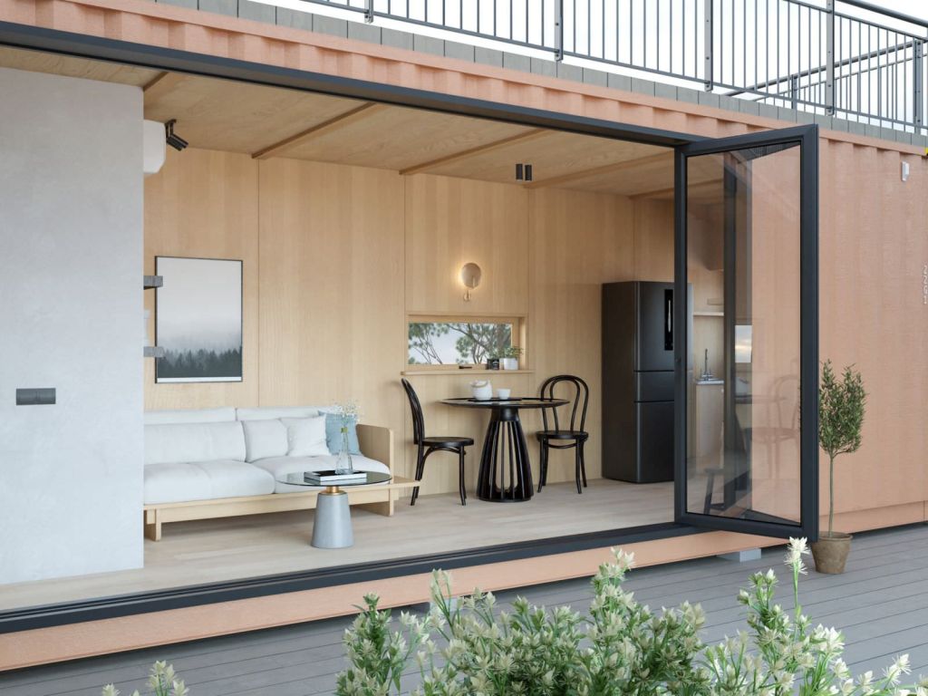 Thiết kế nhà container đẹp và phổ biến nhất hiện nay