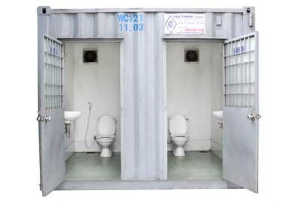 10 Feet Toilet Container