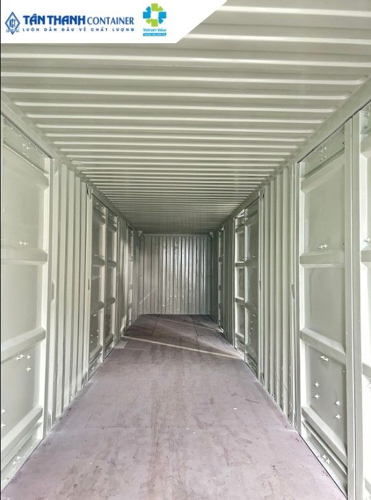 GIAN CHỨA CỦA  CONTAINER MỞ VÁCH