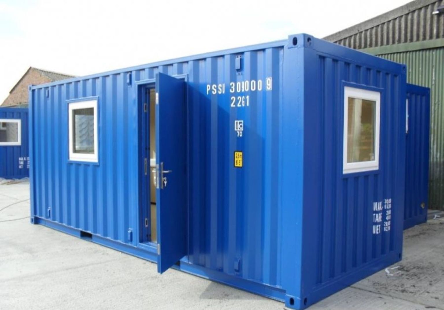 Container văn phòng từ vỏ container lạnh giá ưu đãi