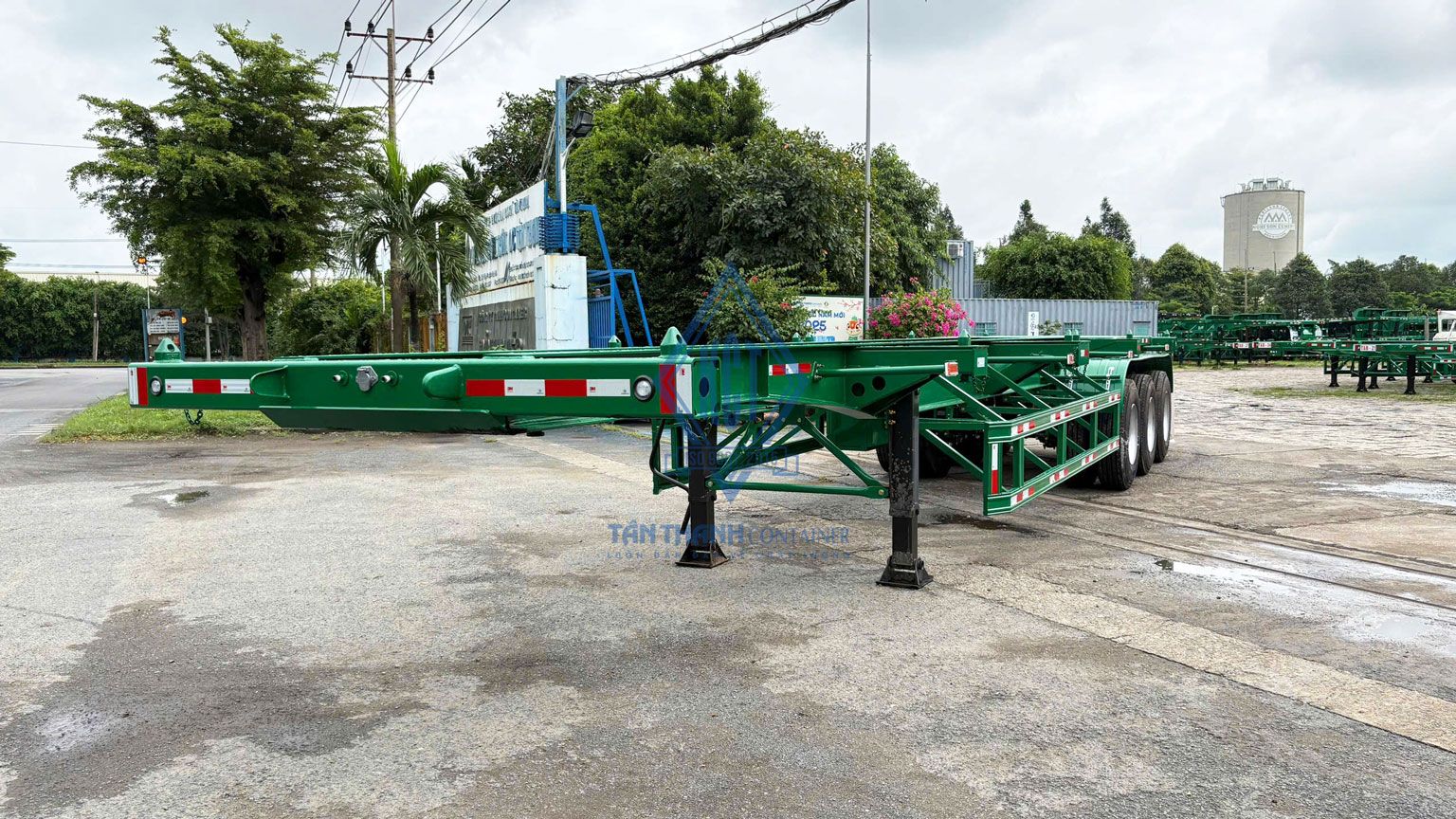 Sơ mi rơ mooc tải chở container 40 feet, 03 trục H43-XC-02