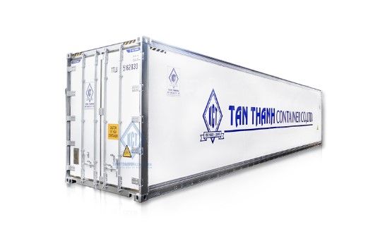 Container lạnh 40 feet chuyên chở các hàng hoá đông lạnh