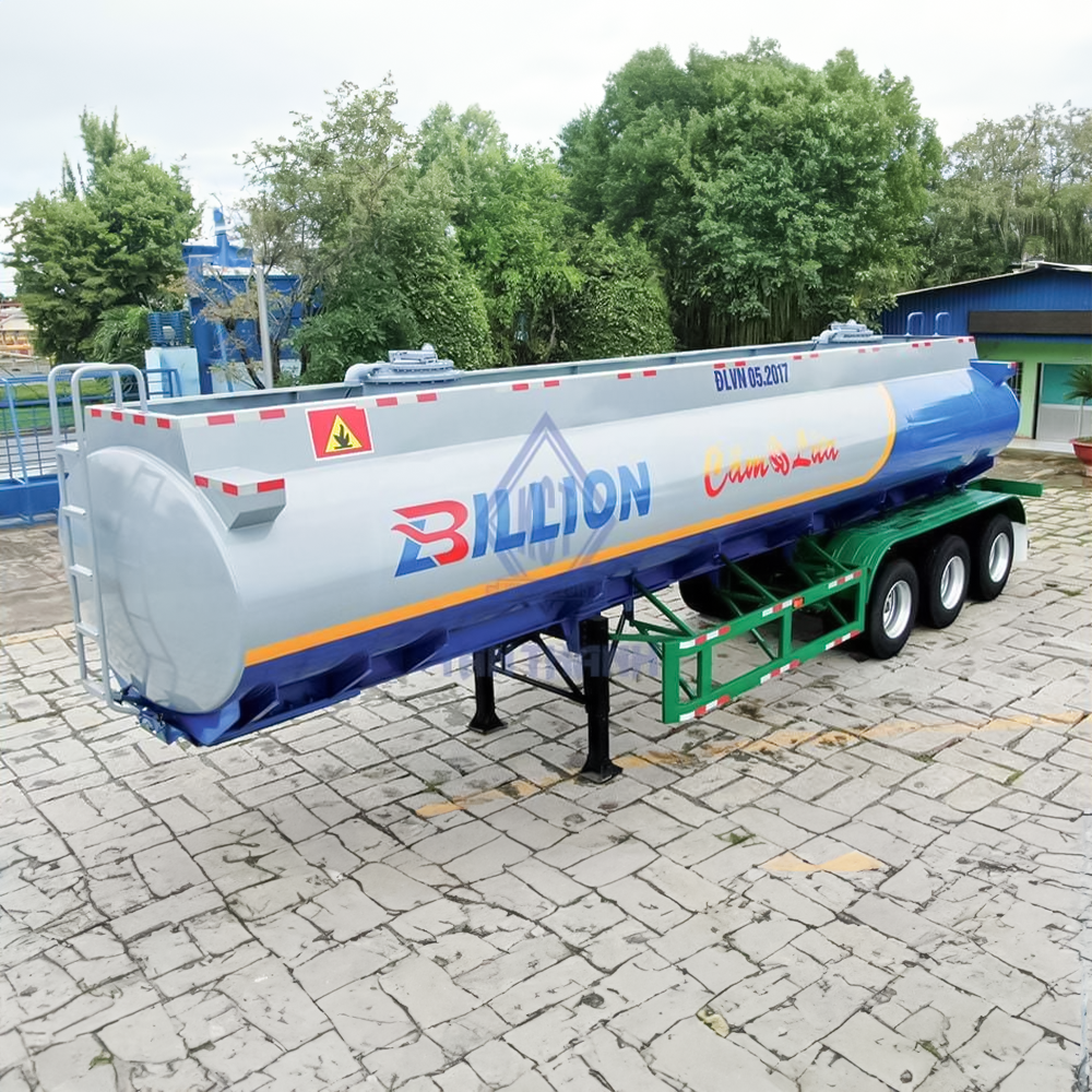 Sơmi rơmooc xitec chở Ethylene glycol 27.2 mét khối 40 feet K43-BE-01