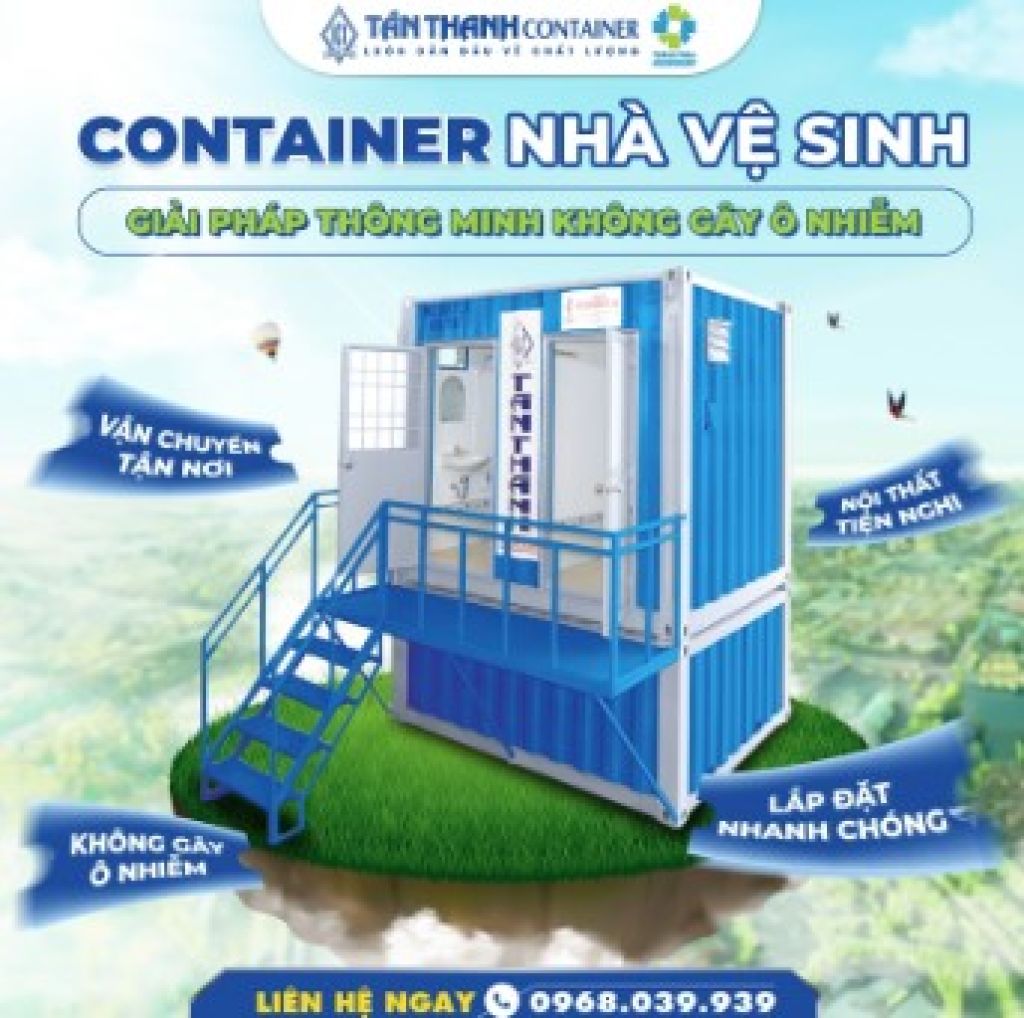 Những lưu ý khi mua container nhà vệ sinh