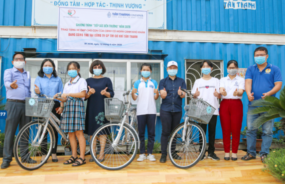 Tân Thanh hỗ trợ 40 xe đạp cho học sinh có hoàn cảnh khó khăn