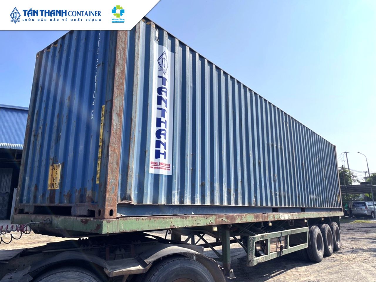 Container khô của công ty Tân Thanh Container