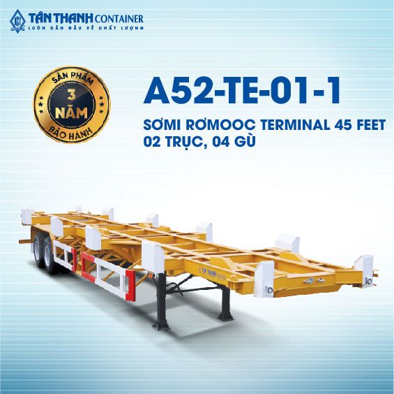 2 Axles 45 Feet Terminal Trailer (A52-TE-01-1)