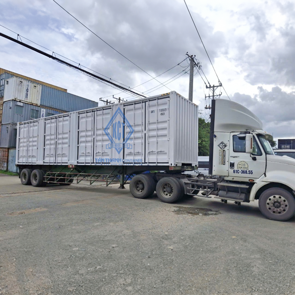 Container 40 Feet HC - 4 bộ cửa hông