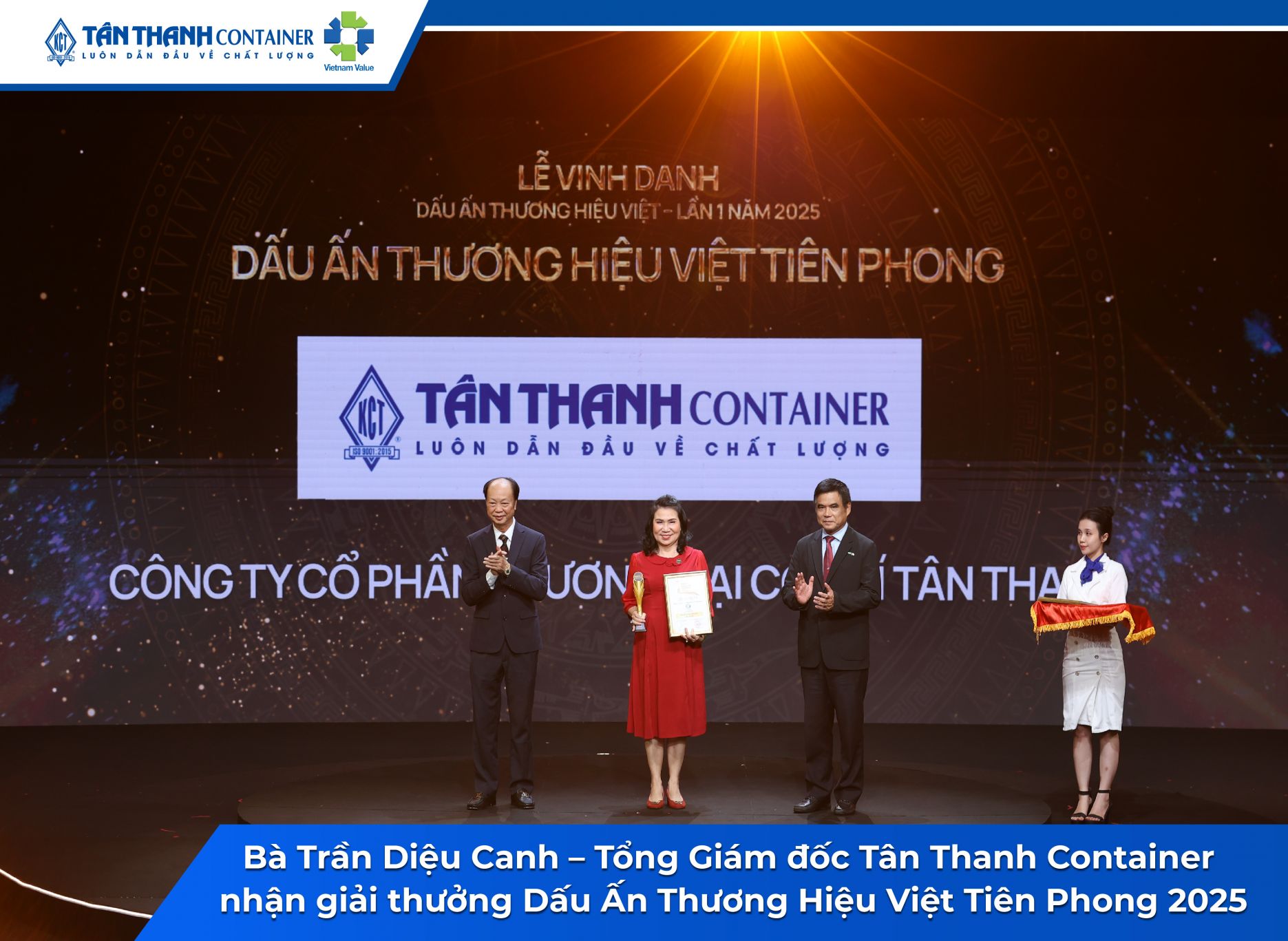 Tân Thanh Container Vinh Danh Tại Made By Vietnam Day 2025
