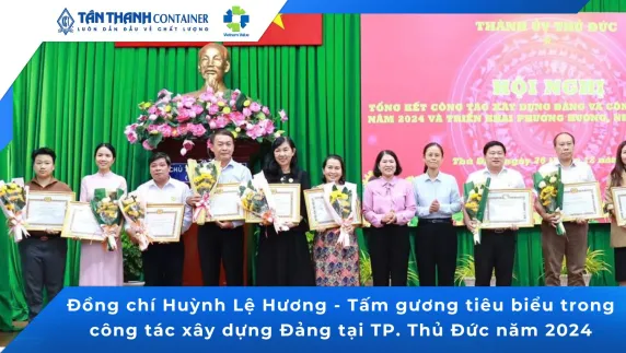 Đồng chí Huỳnh Lệ Hương - Tấm gương tiêu biểu trong công tác xây dựng Đảng tại TP. Thủ Đức năm 2024