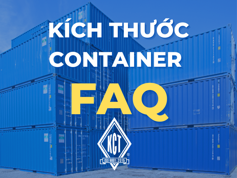FAQ kích thước xe container