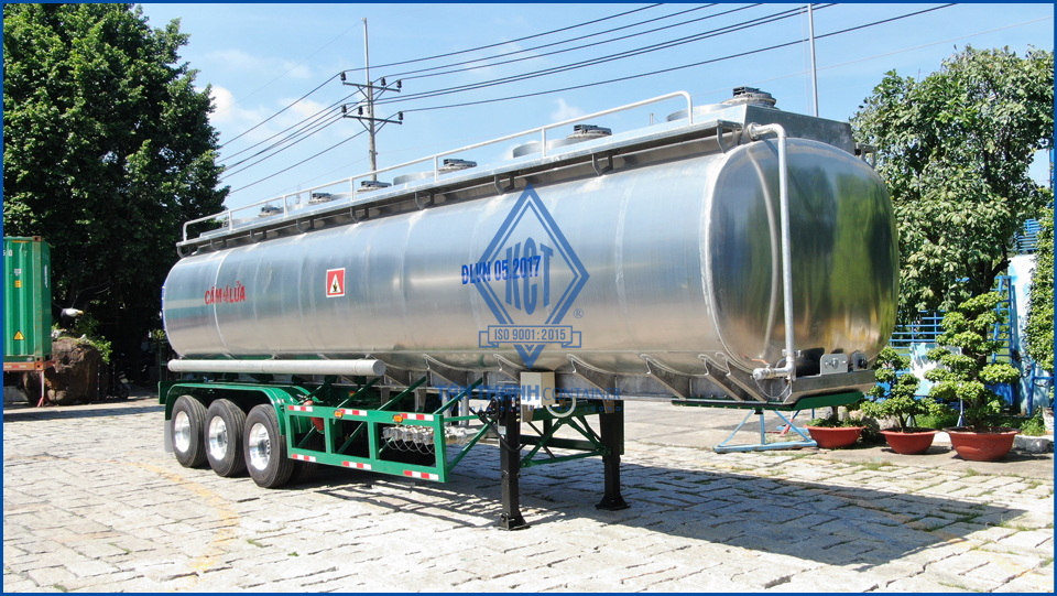 03 Axles 43 m3 Xitec Tank Semi Trailer (Transporting Gasoline) L43-BX-02
