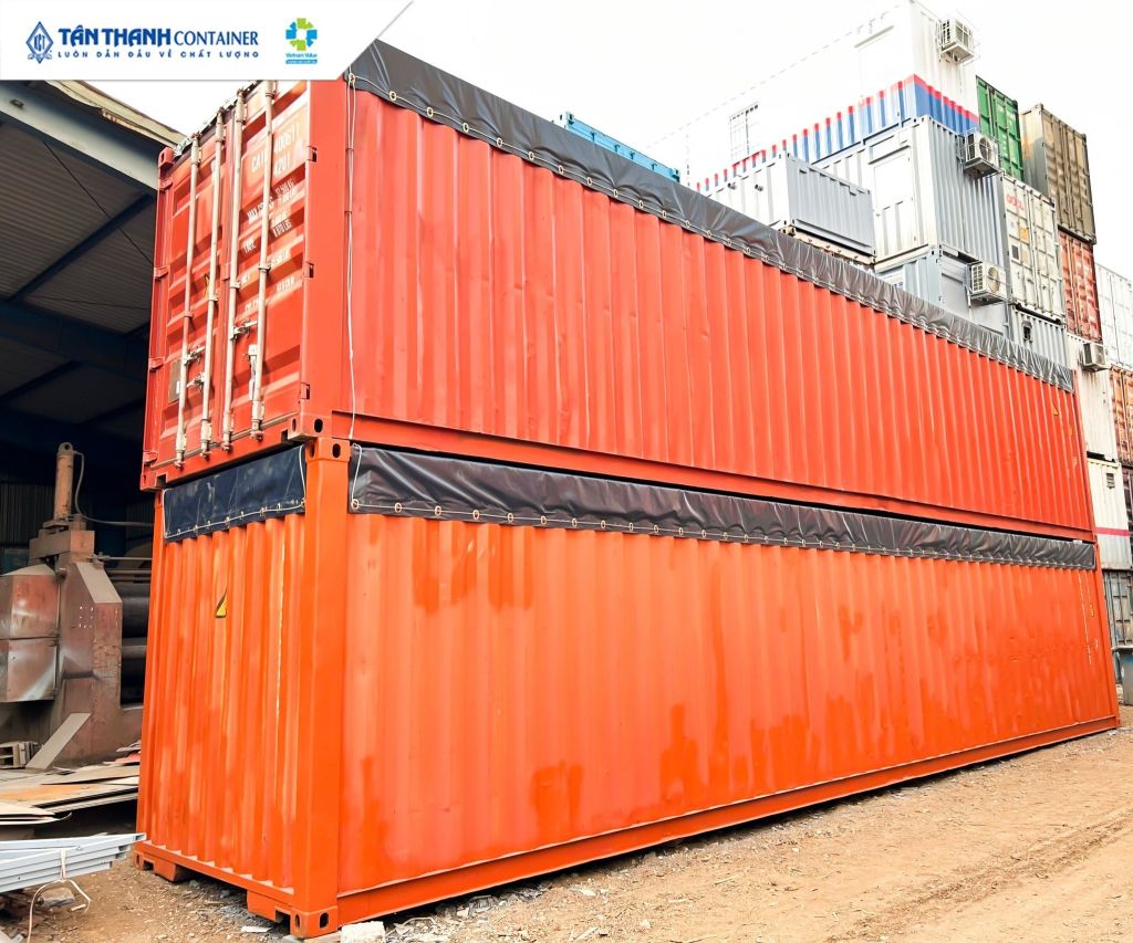 Oper Top Container Open top container là gì? Chi tiết về Open top container