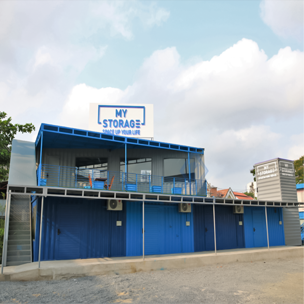 Dự án cung cấp cụm container kho chứa hàng
